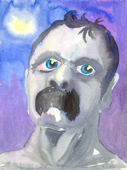 Nietzsche im Mondlicht, November 1897
